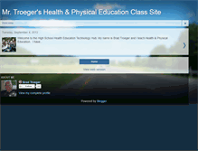 Tablet Screenshot of healthteacher101.com